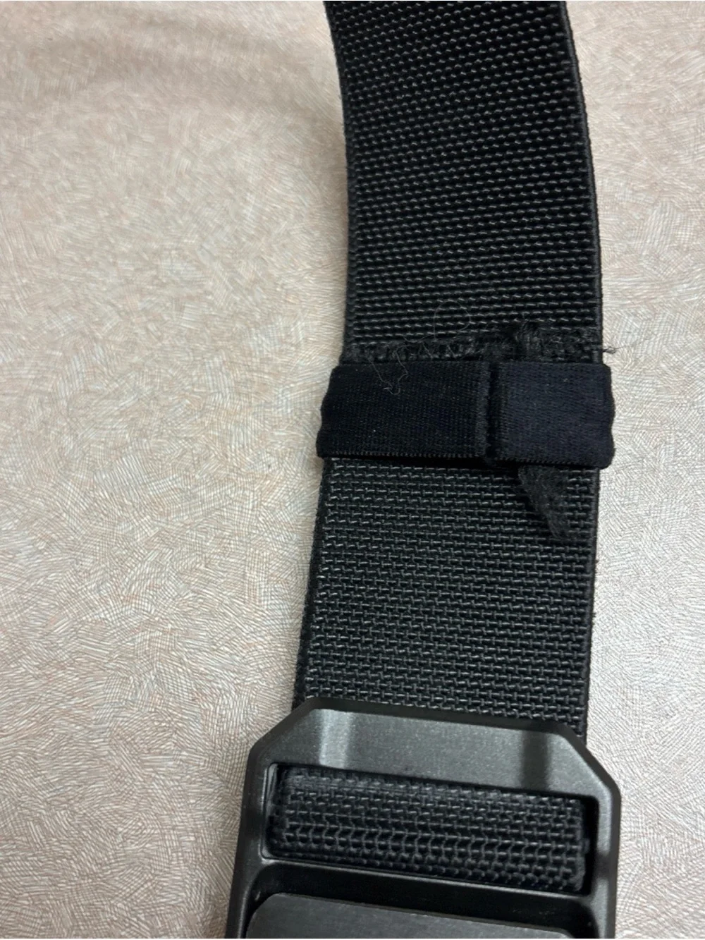 Groove Life Belt Gun Metal Grey Magnetic Buckle Men’s Golf OSFM Black Webbing - Picture 6 of 7